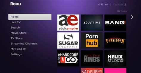 porn app for roku tv|Adult Video Services for Streaming Media Players